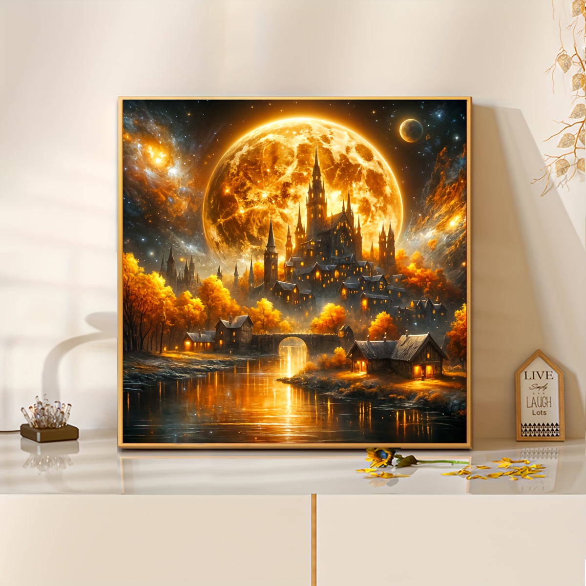 Home Decor Under 500 - لغز الصور المقطوعة Castle Under The