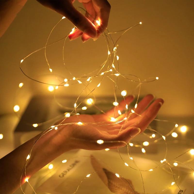 Fairy Lights Bedroom - LED أضواء الجنية سلسلة زر ضوء