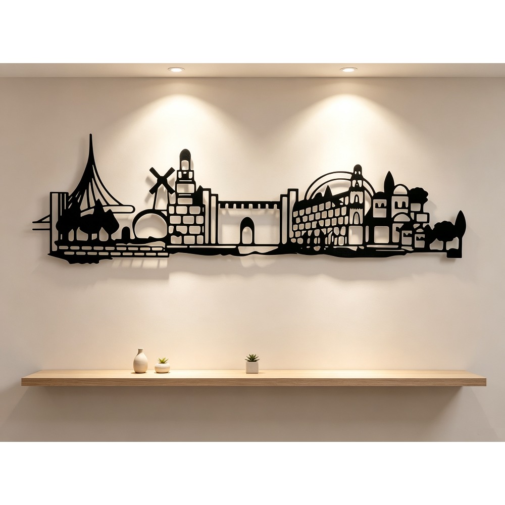 Home Decoration - ديكور جداري معدني من CIFBUY بتصميم