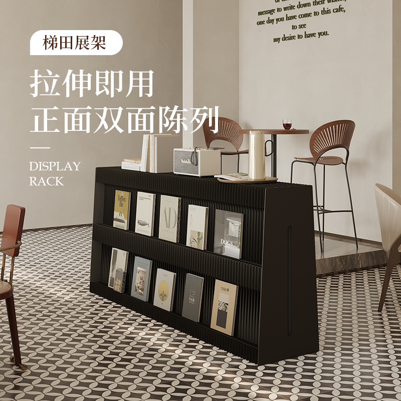 رف كتب قابل للطي رف صحف عرض ال - مراجعة Home Decor Brochure وسعره