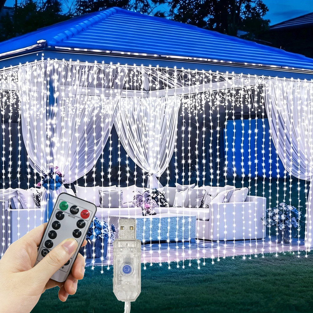 مصباح ساحر بطول 3/4/6 متر مع 8 - مراجعة Fairy Lights Bedroom وسعره