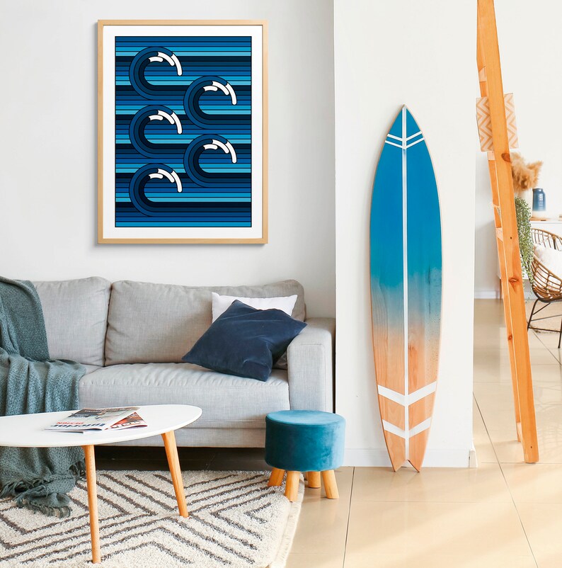 لوحة فنية يابانية معاصرة لطوكي - مراجعة Home Decor Tokyo وسعره