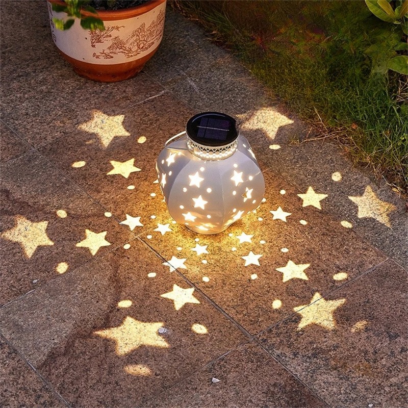 مصباح حديقة على شكل نجمة، أضوا - مراجعة Home Decor Outdoor وسعره