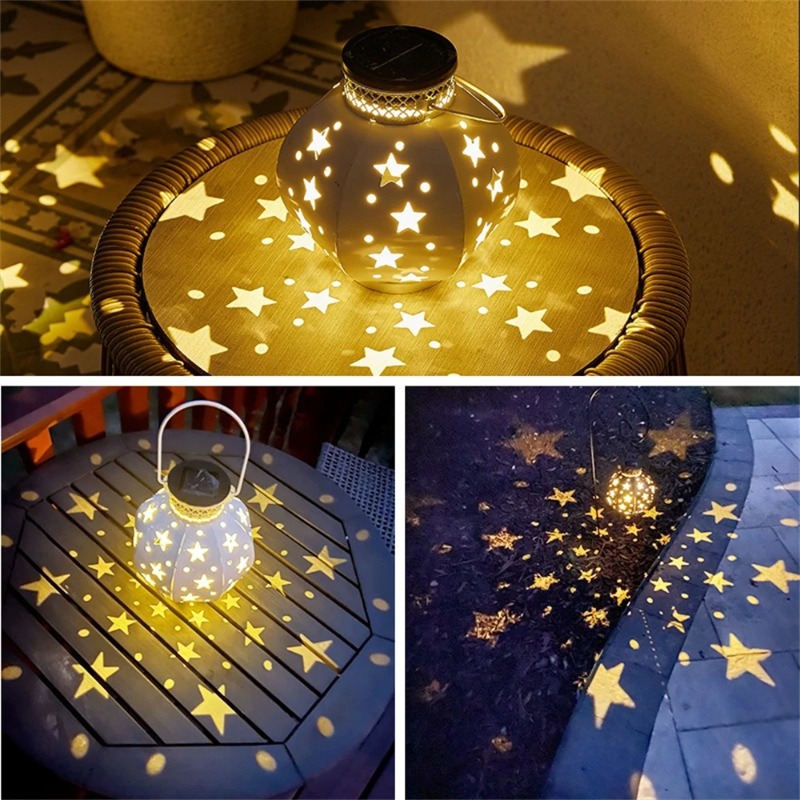 مصباح حديقة على شكل نجمة، أضوا - مراجعة Home Decor Outdoor وسعره
