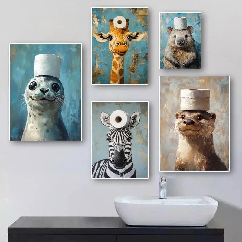 كارتون لطيف مضحك الحيوانات مع  - مراجعة Home Decor Scrap وسعره
