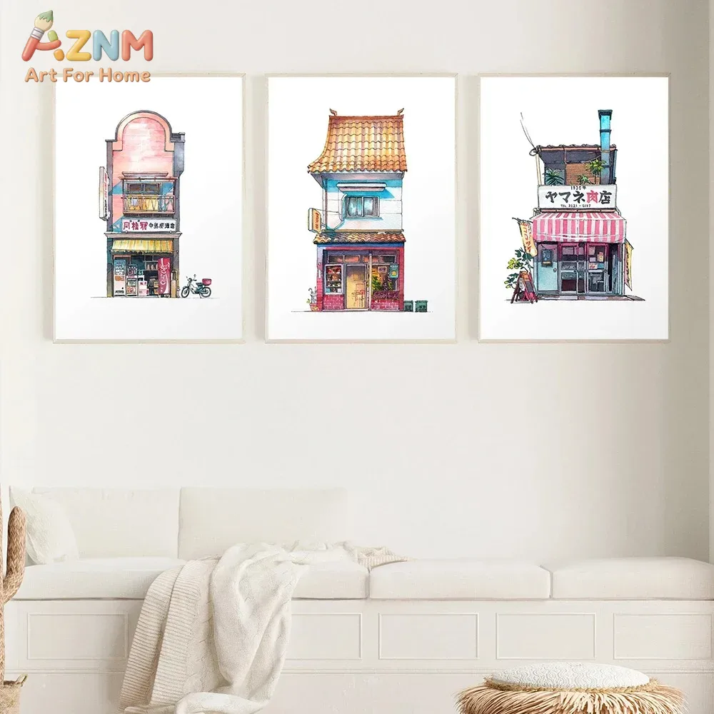 لوحة فنية يابانية على قماش كان - مراجعة Home Decor Tokyo وسعره