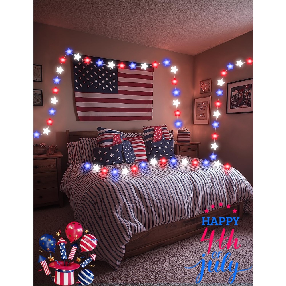 أضواء النجوم الذكية بطول 33 قد - مراجعة Fairy Lights Bedroom وسعره