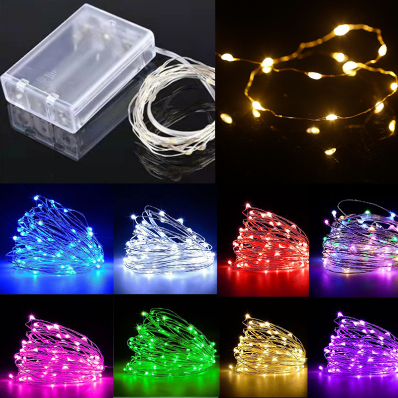 أضواء LED خيطية تعمل بالبطارية - مراجعة Fairy Lights Bedroom وسعره