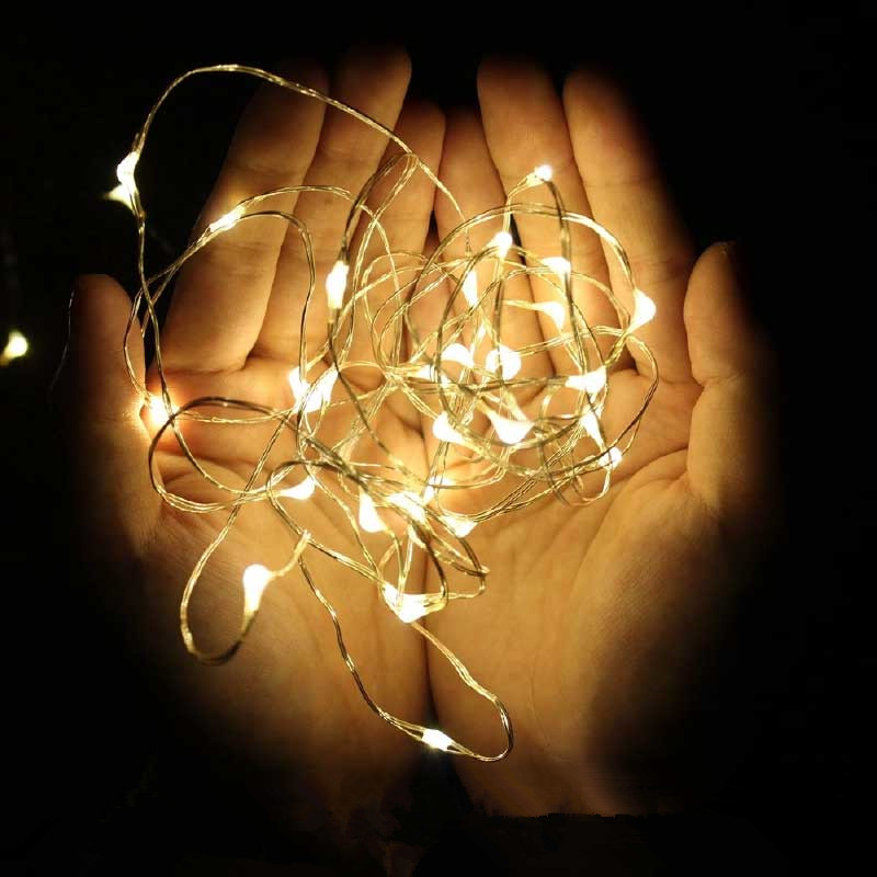 أضواء LED خيطية تعمل بالبطارية - مراجعة Fairy Lights Bedroom وسعره