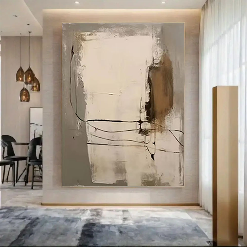 100% رسمت باليد النفط اللوحة م - مراجعة Home Decor Color Palettes وسعره