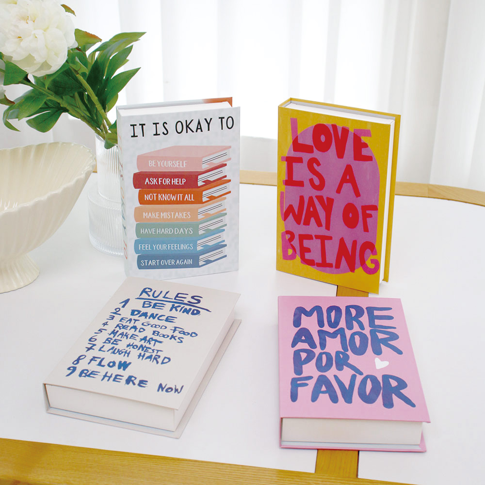 صناديق كتب مزيفة فاخرة للديكور - مراجعة Home Decor Za وسعره