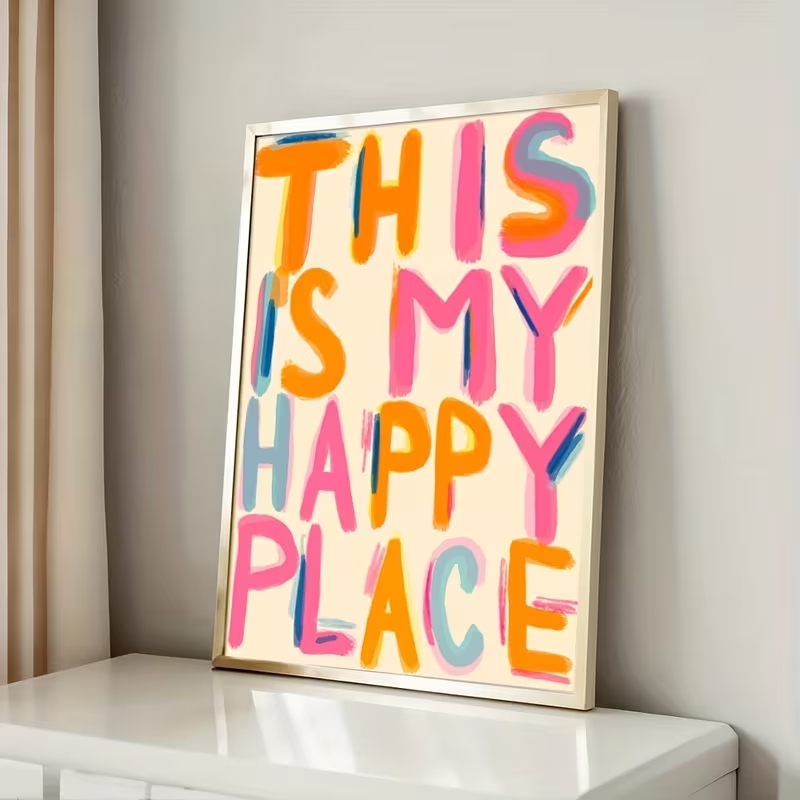 لوحة فنية حديثة مطبوعة على الق - مراجعة Home Decor Quotes وسعره