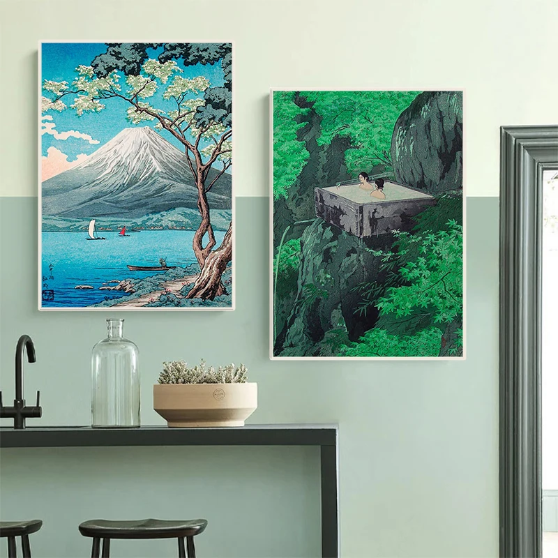 الرجعية Ukiyo-e التقليدية اليا - مراجعة Home Decor Tokyo وسعره