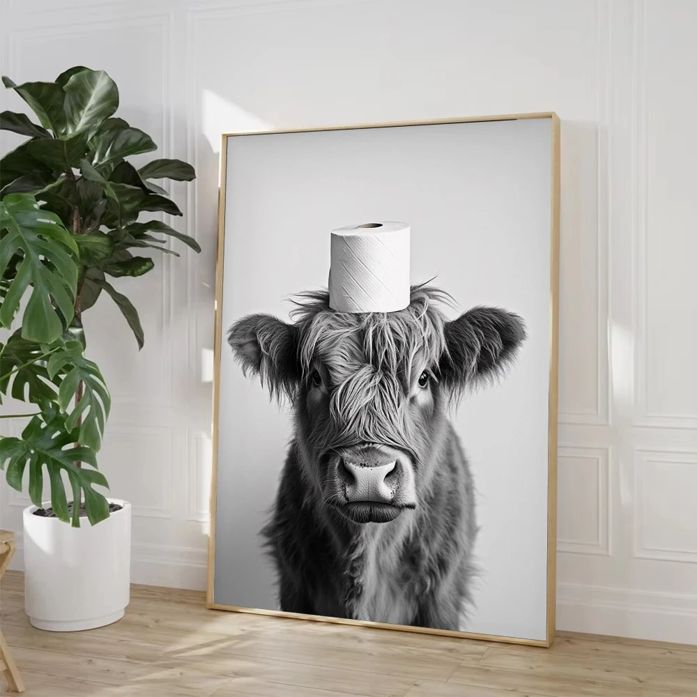 ملصق قماشي مطبوع بتصميم بقرة ه - مراجعة Home Decor Scrap وسعره