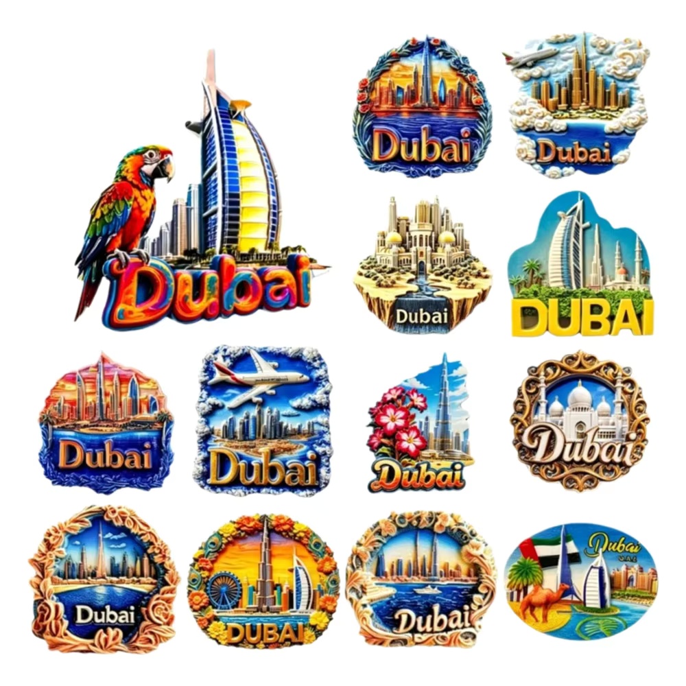 مغناطيس ثلاجة ثلاثي الأبعاد من - مراجعة Home Decor Uae وسعره