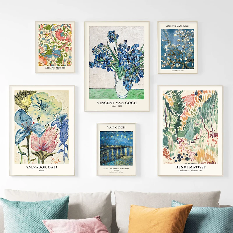 فان جوخ ستار زهرية سلسلة جدار  - مراجعة Home Decor Za وسعره