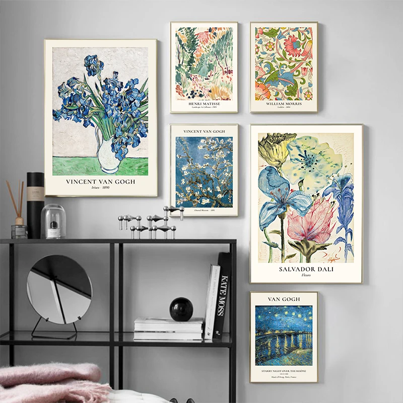 فان جوخ ستار زهرية سلسلة جدار  - مراجعة Home Decor Za وسعره