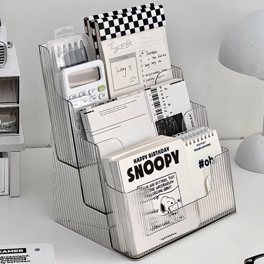 حامل عرض كتيبات شفاف بثلاث طبق - مراجعة Home Decor Brochure وسعره