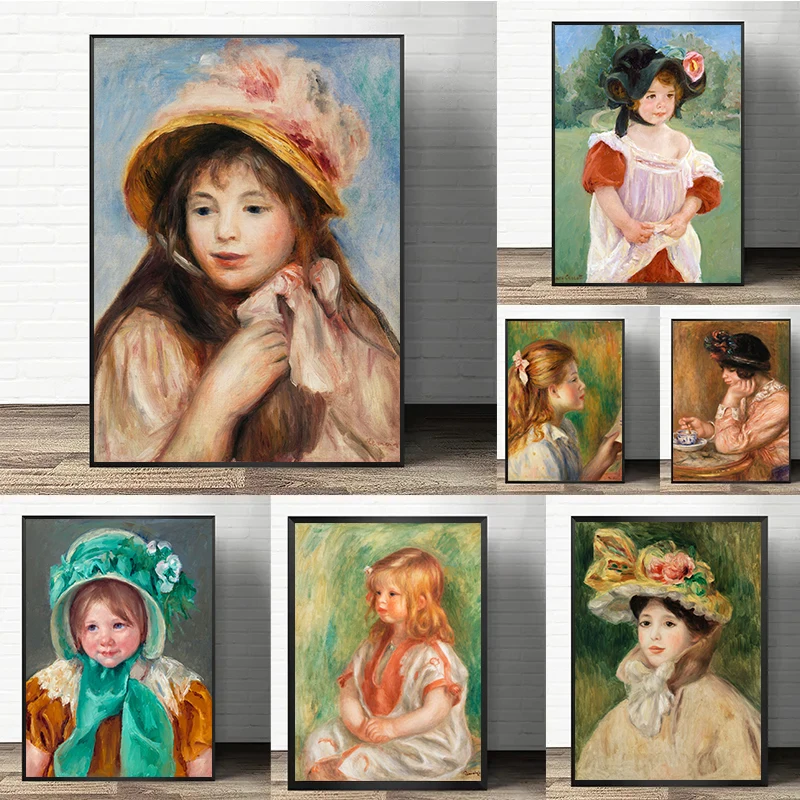 لوحة فنية شهيرة لرينوار وماري  - مراجعة Watercolor Poster Print وسعره