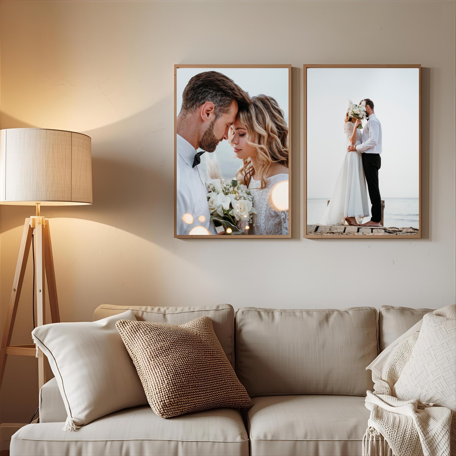 لوحة قماشية مخصصة بالصور، فن ج - مراجعة Home Decor Unique وسعره