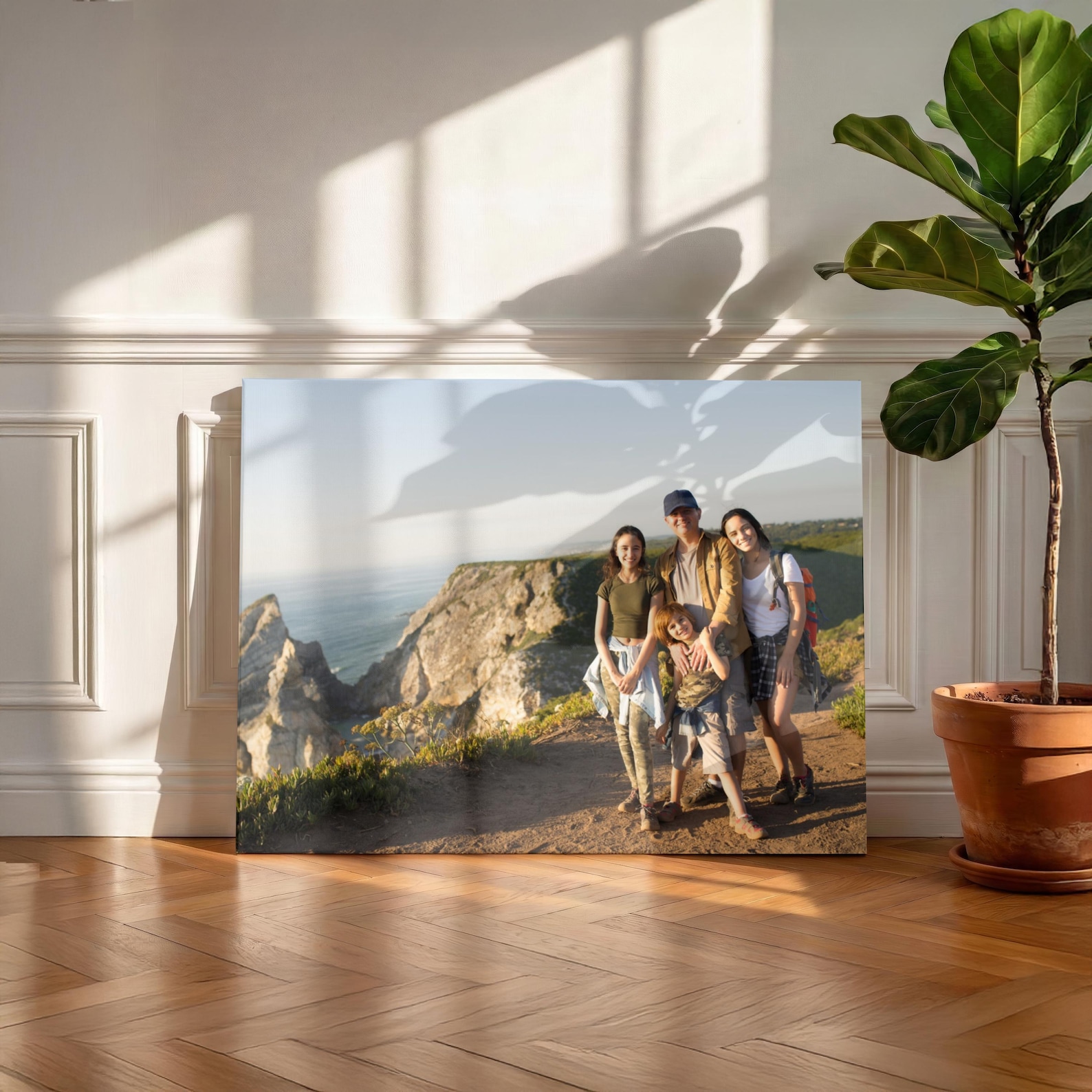 لوحة قماشية مخصصة بالصور، فن ج - مراجعة Home Decor Unique وسعره