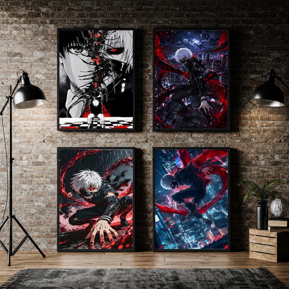 ملصق أنمي طوكيو غول كين كانيكي - مراجعة Home Decor Tokyo وسعره