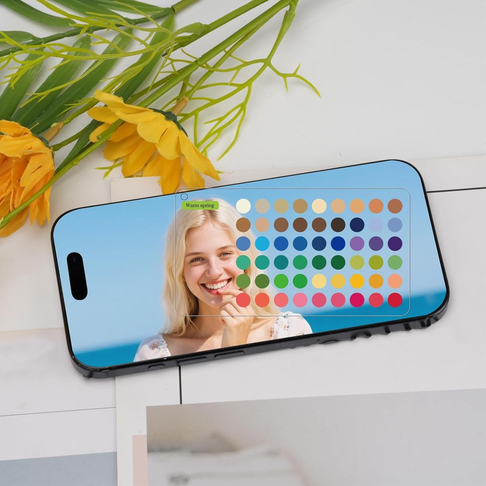 6 قطع من بطاقات تحليل ألوان ال - مراجعة Home Decor Color Palettes وسعره