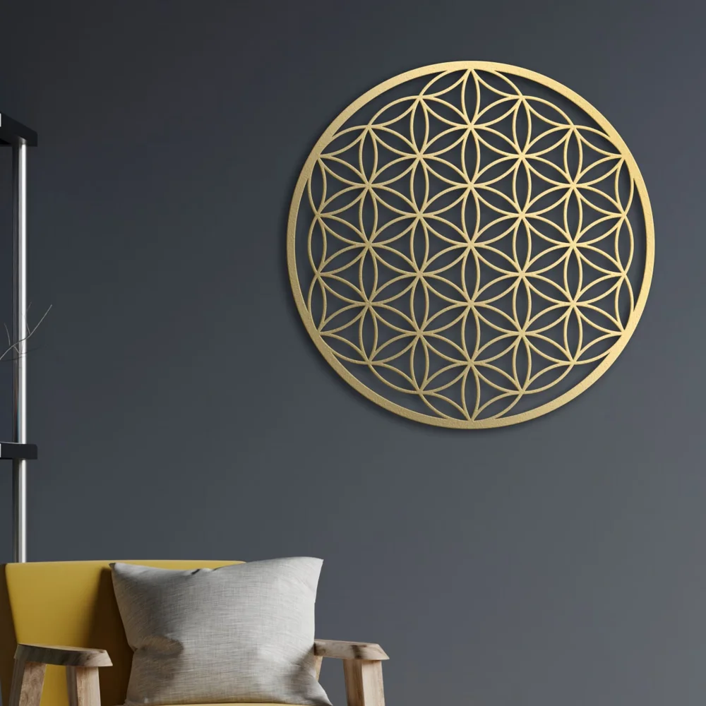 لوحة فنية جدارية معدنية على شك - مراجعة Home Decor Sofa وسعره