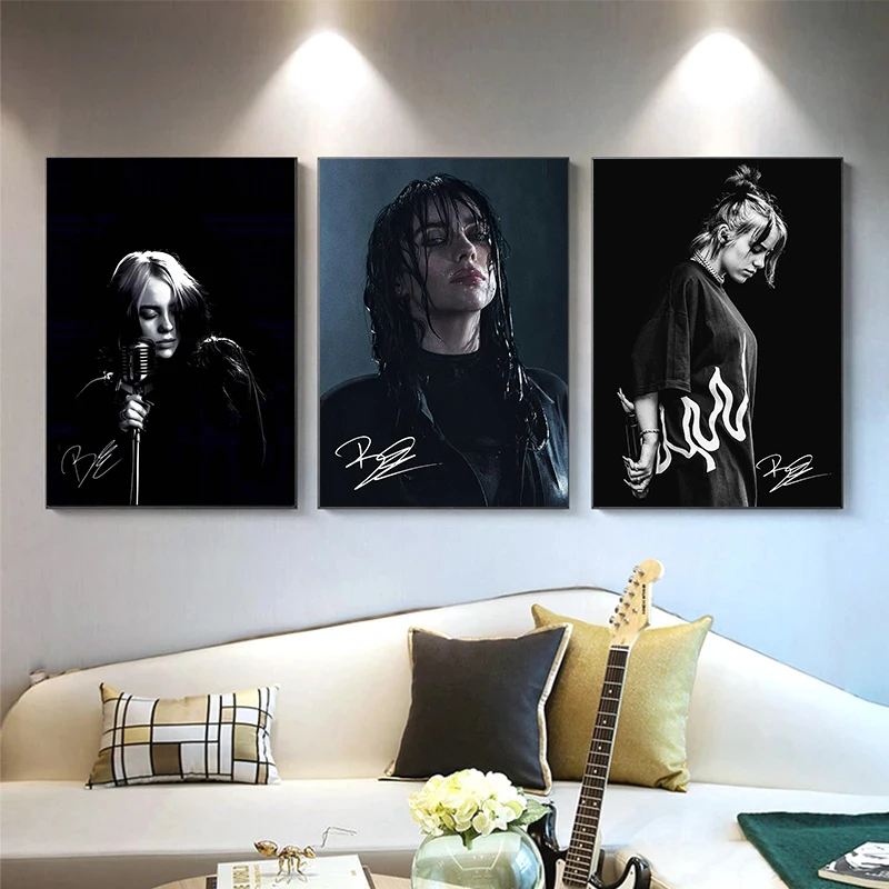 حار عالية حرق المغني B-Billies - مراجعة Watercolor Poster Print وسعره