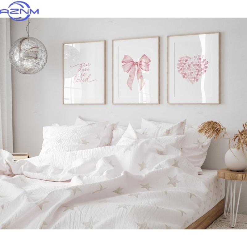 3 قطع (ملصقات قماشية غير مؤطرة - مراجعة Watercolor Poster Print وسعره