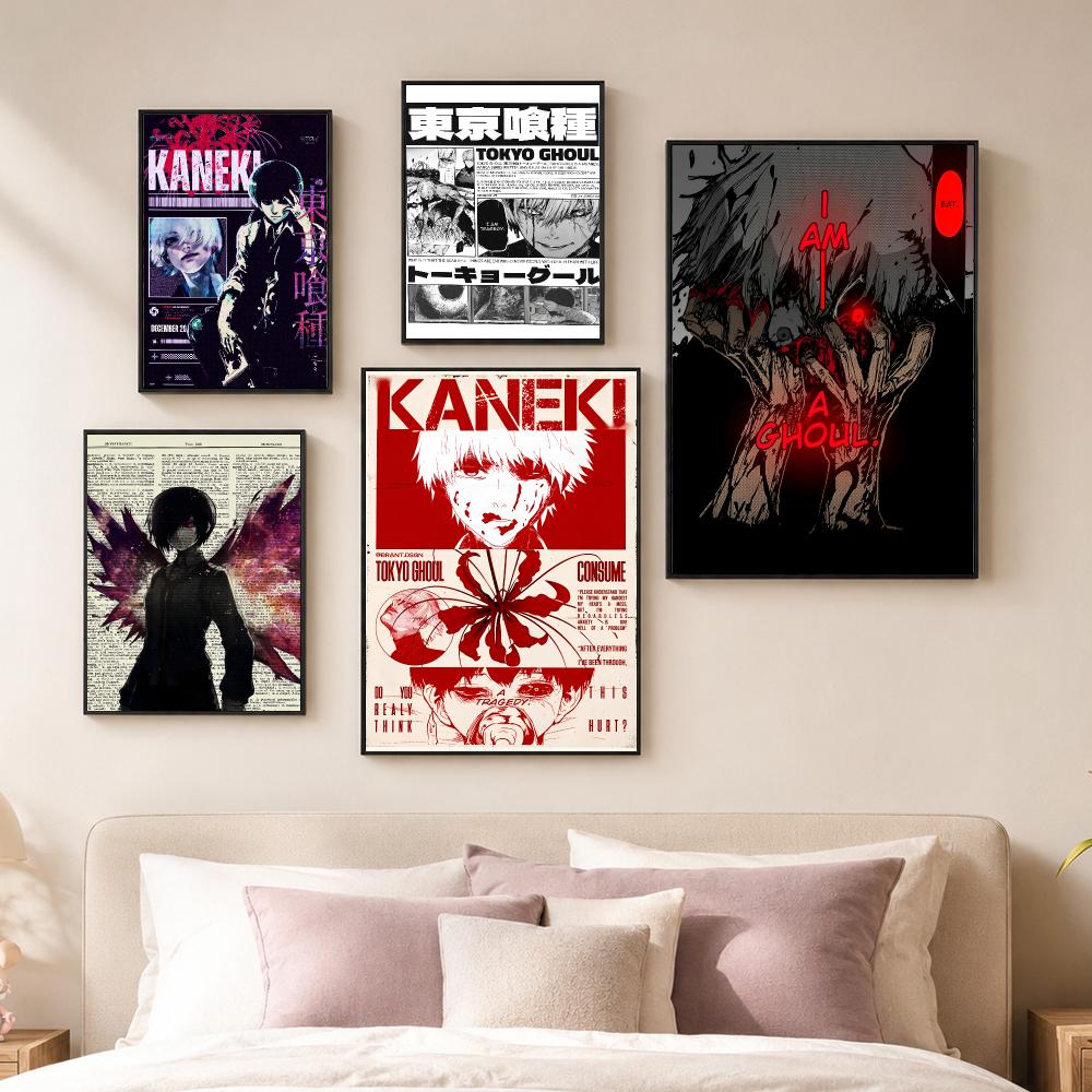 ملصق أنمي توكو غول، لوحة فنية  - مراجعة Home Decor Tokyo وسعره