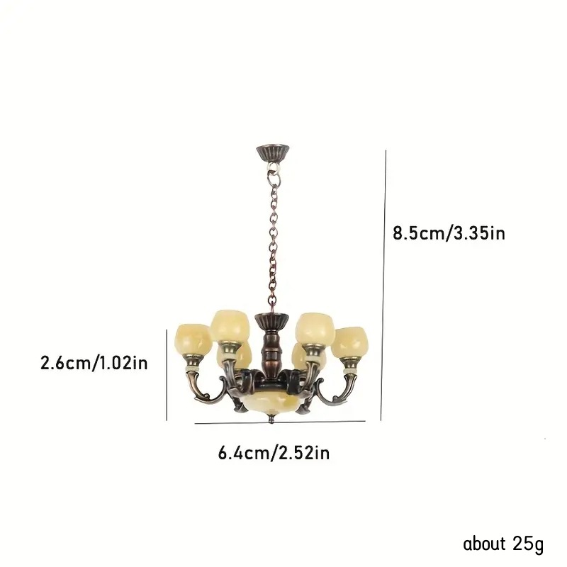 1 قطعة دمية مصغرة الرجعية مصبا - مراجعة Fairy Lights Bedroom وسعره