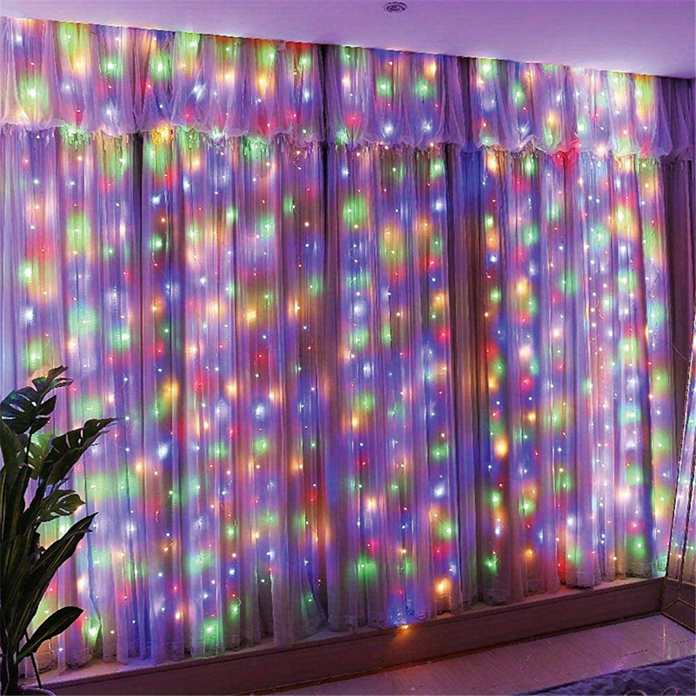 3/6 متر USB LED الستار 8 طرق ا - مراجعة Fairy Lights Bedroom وسعره